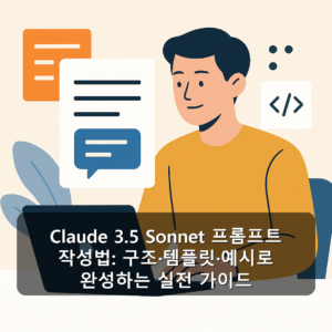 Claude 3.5 Sonnet 프롬프트 작성법: 구조·템플릿·예시로 완성하는 실전 가이드