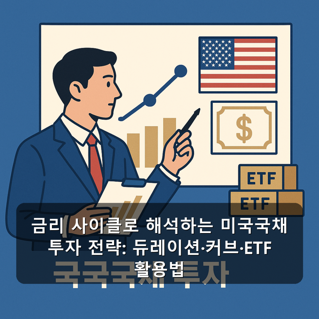 금리 사이클로 해석하는 미국국채 투자 전략: 듀레이션·커브·ETF 활용법