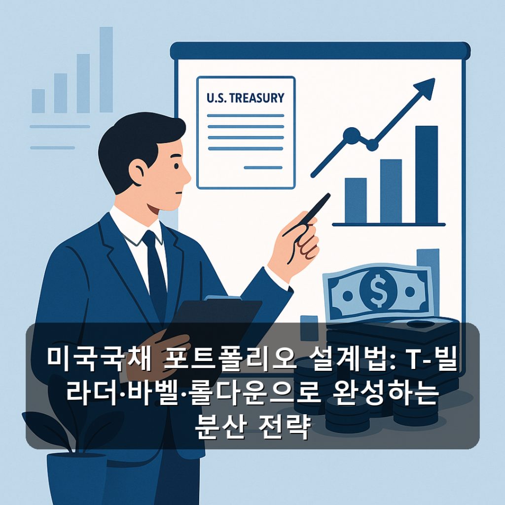 미국국채 포트폴리오 설계법: T-빌 라더·바벨·롤다운으로 완성하는 분산 전략
