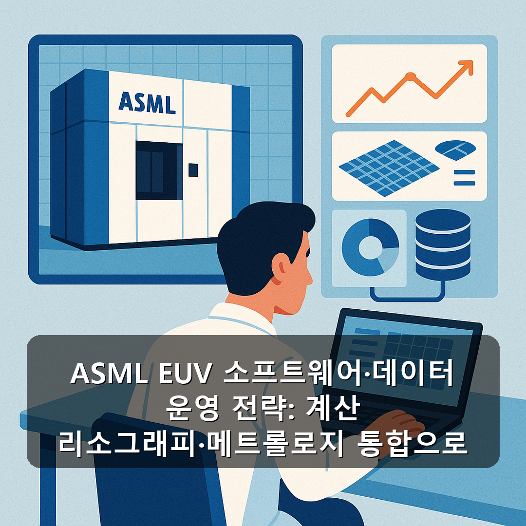 ASML EUV 소프트웨어·데이터 운영 전략: 계산 리소그래피·메트롤로지 통합으로 High‑NA 시대 준비하기