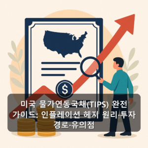미국 물가연동국채(TIPS) 완전 가이드: 인플레이션 헤지 원리·투자 경로·유의점