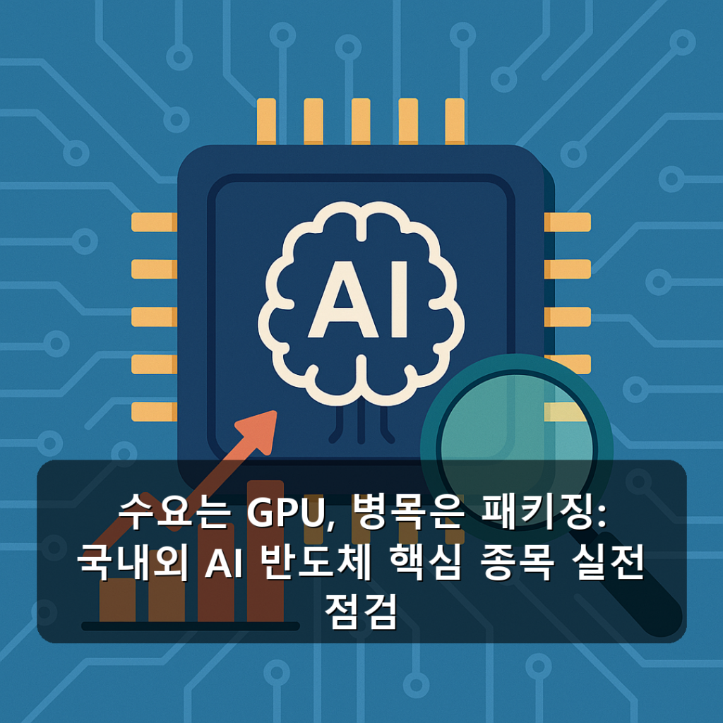 수요는 GPU, 병목은 패키징: 국내외 AI 반도체 핵심 종목 실전 점검