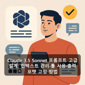 Claude 3.5 Sonnet 프롬프트 고급 설계: 컨텍스트 관리·툴 사용·출력 포맷 고정 방법