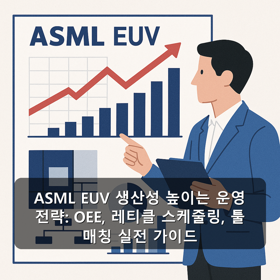 ASML EUV 생산성 높이는 운영 전략: OEE, 레티클 스케줄링, 툴 매칭 실전 가이드