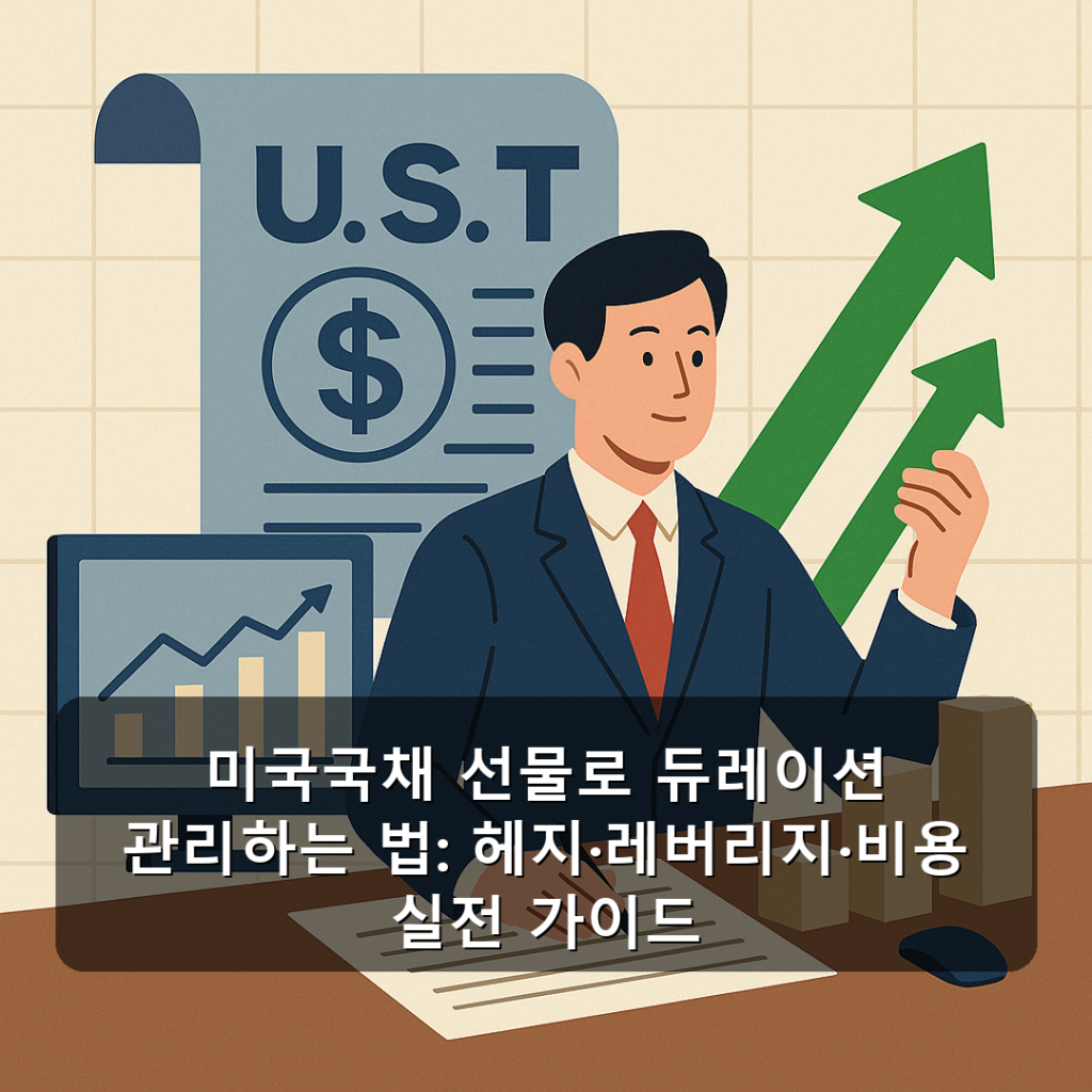 미국국채 선물로 듀레이션 관리하는 법: 헤지·레버리지·비용 실전 가이드